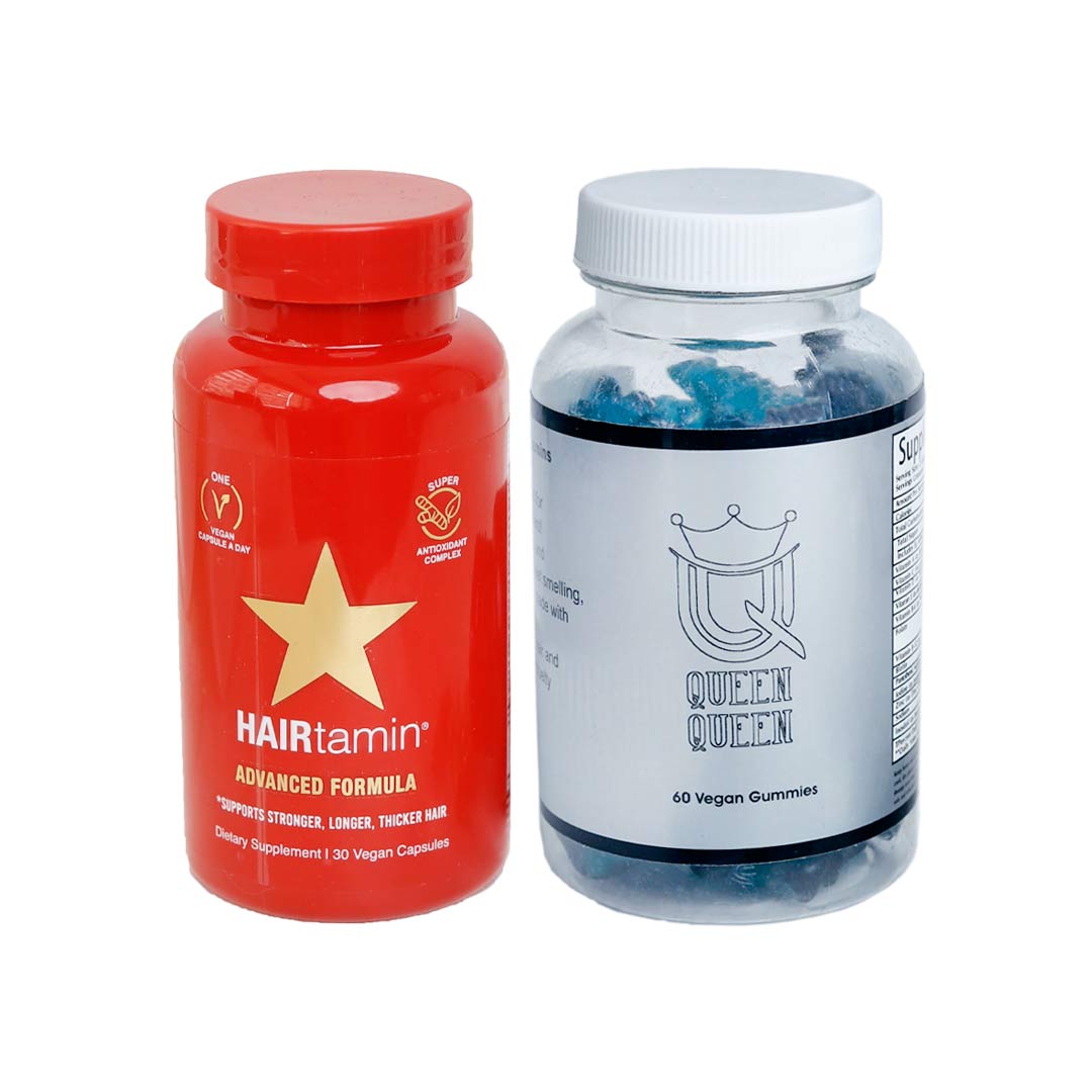 پک هیرتامین و پاستیل کویین hairtamin &amp; queen