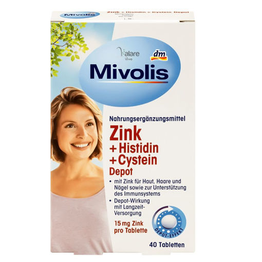 قرص زینک – هیستیدین – سیستئین میولیس