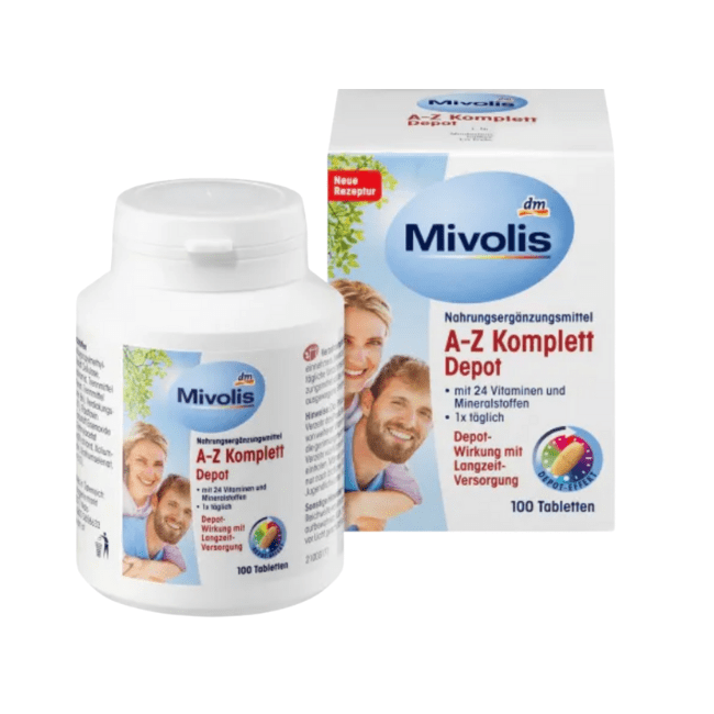 مولتی ویتامین A-Z میولیس زیر 50 سال