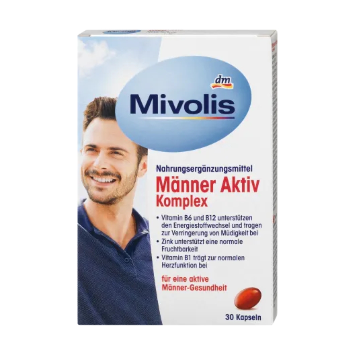 کپسول کمپلکس اکتیو مردانه میولیس