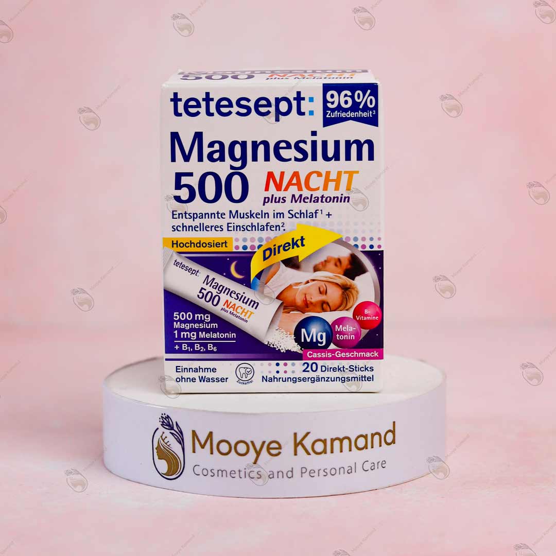 ساشه منیزیم و ملاتونین شبانه تتسپت