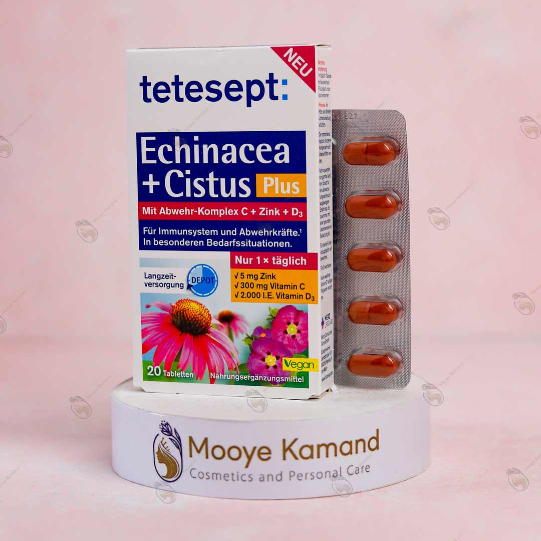 قرص اکیناسه + سیستوس پلاس تتسپت