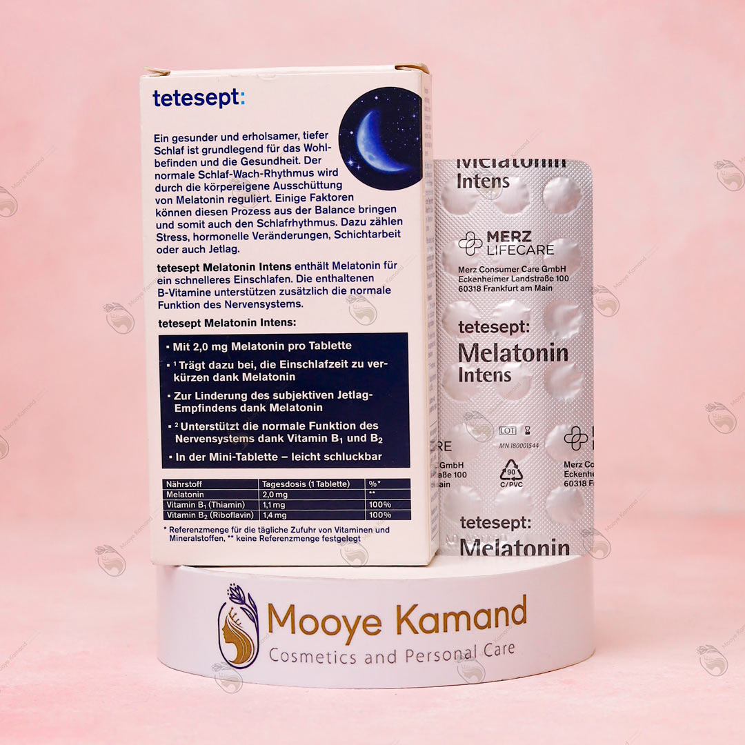 قرص ملاتونین اینتنس تتسپت