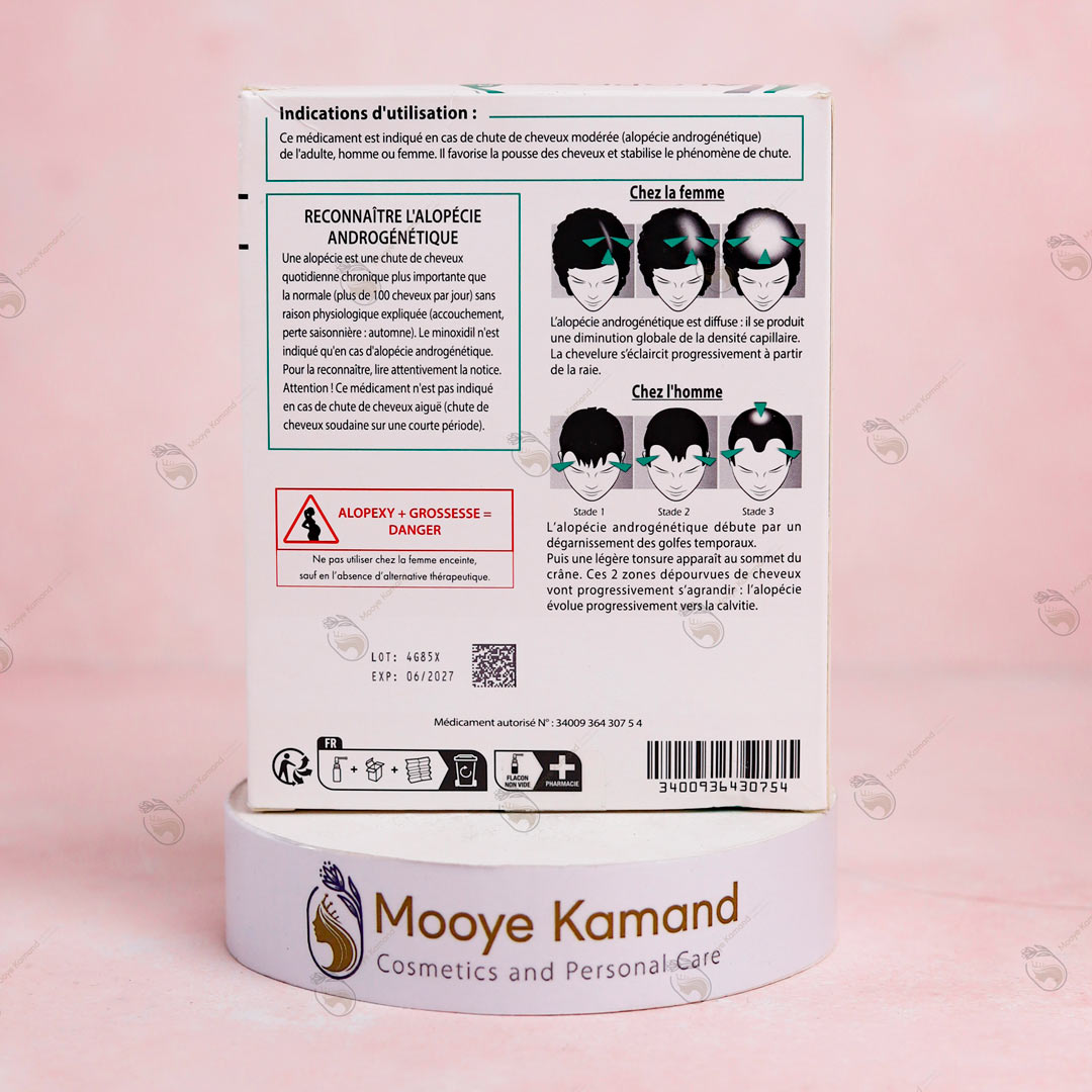 محلول رشد و تقویت مو آلوپکسی