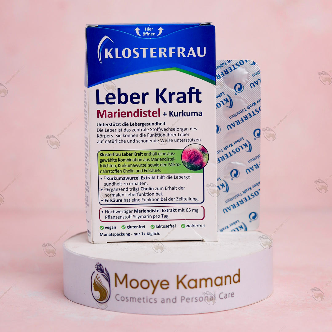 کپسول تقویت کبد + خار مریم و زردچوبه کلوسترفراو