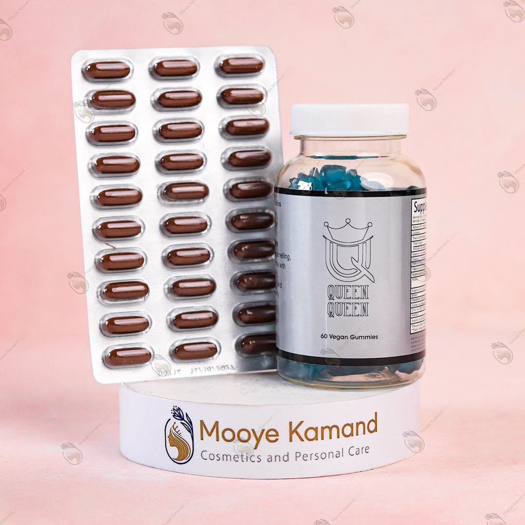 پک یک ورق پریورین و یک بسته پاستیل کویین priorin &amp; queen queen