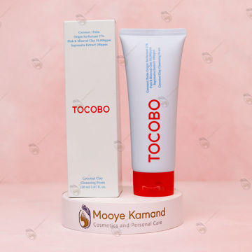 فوم شوینده و پاک کننده صورت حاوی خاک رس نارگیل توکوبو