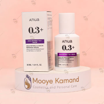 سرم ضد چروک آنوا مدل رتینول 0.3% و نیاسین حجم 30 میل