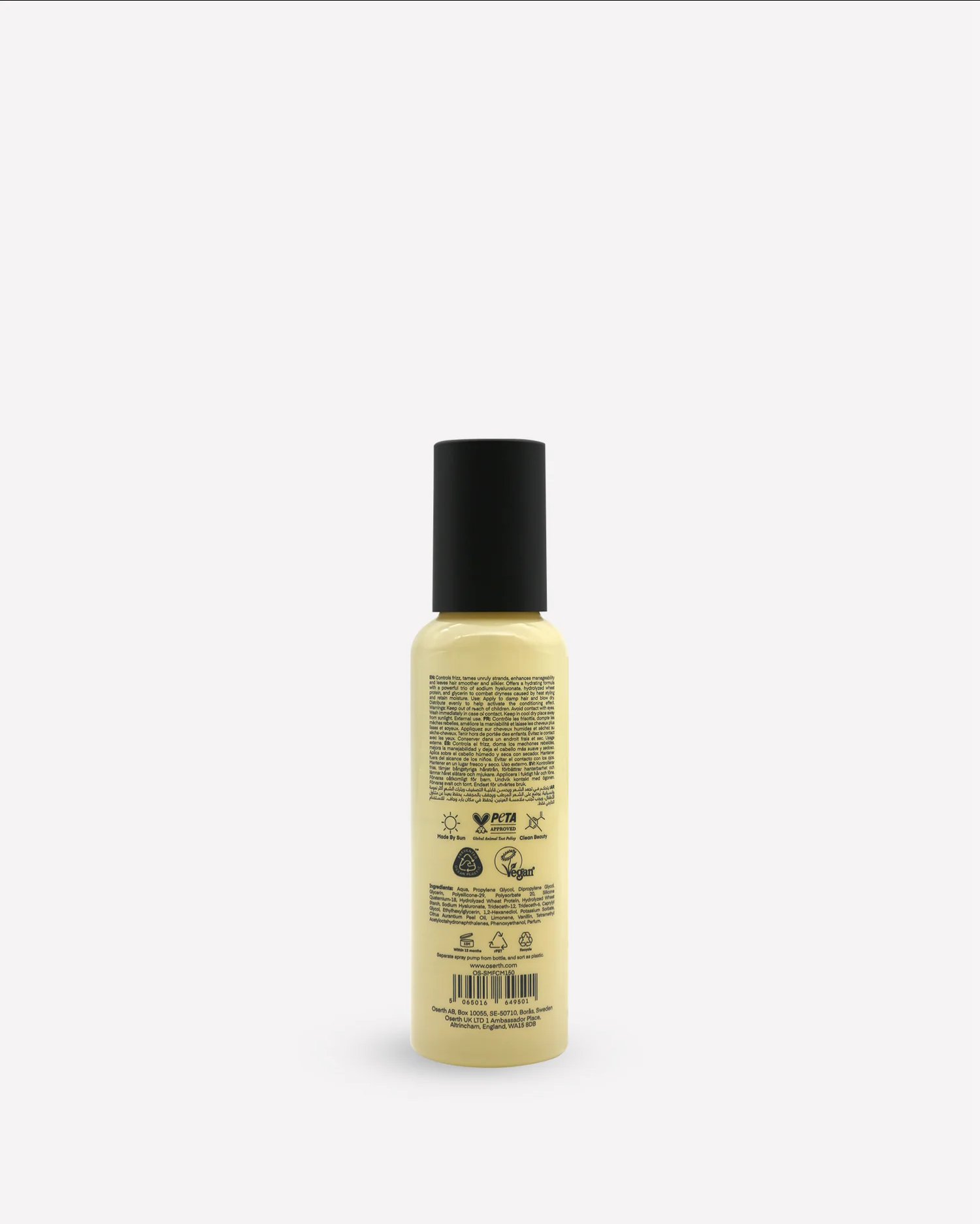 میست آبرسان و ضد وز مو اوسرت مدل Smooth Frizz Control حجم 150 میلی‌ لیتر