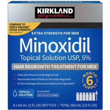 محلول ماینوکسیدیل ۵ درصد مردانه کرکلند