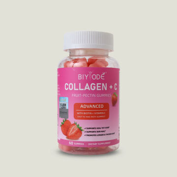 پاستیل کلاژن + ویتامین C بیود مدل Collagen + C Fruit-Pectin Gummies