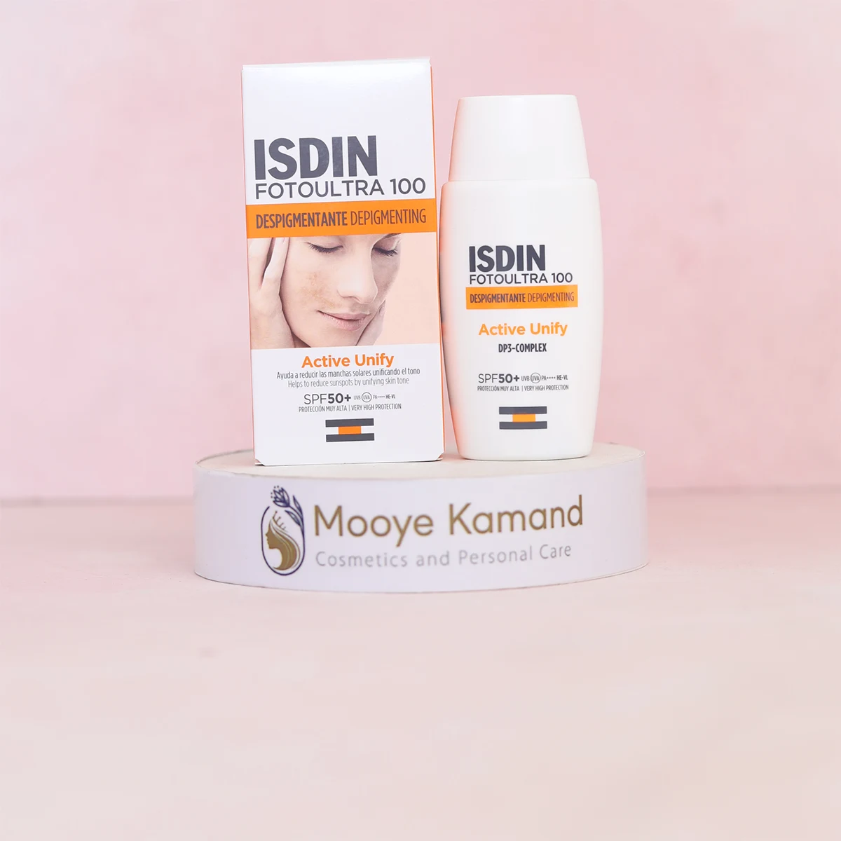 ISDIN Fotoultra 100 Active Unify Depigmenting SPF50 - BG1 - Front