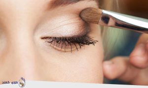 آموزش کشیدن سایه چشم دخترانه به روش ساده - موی کمند