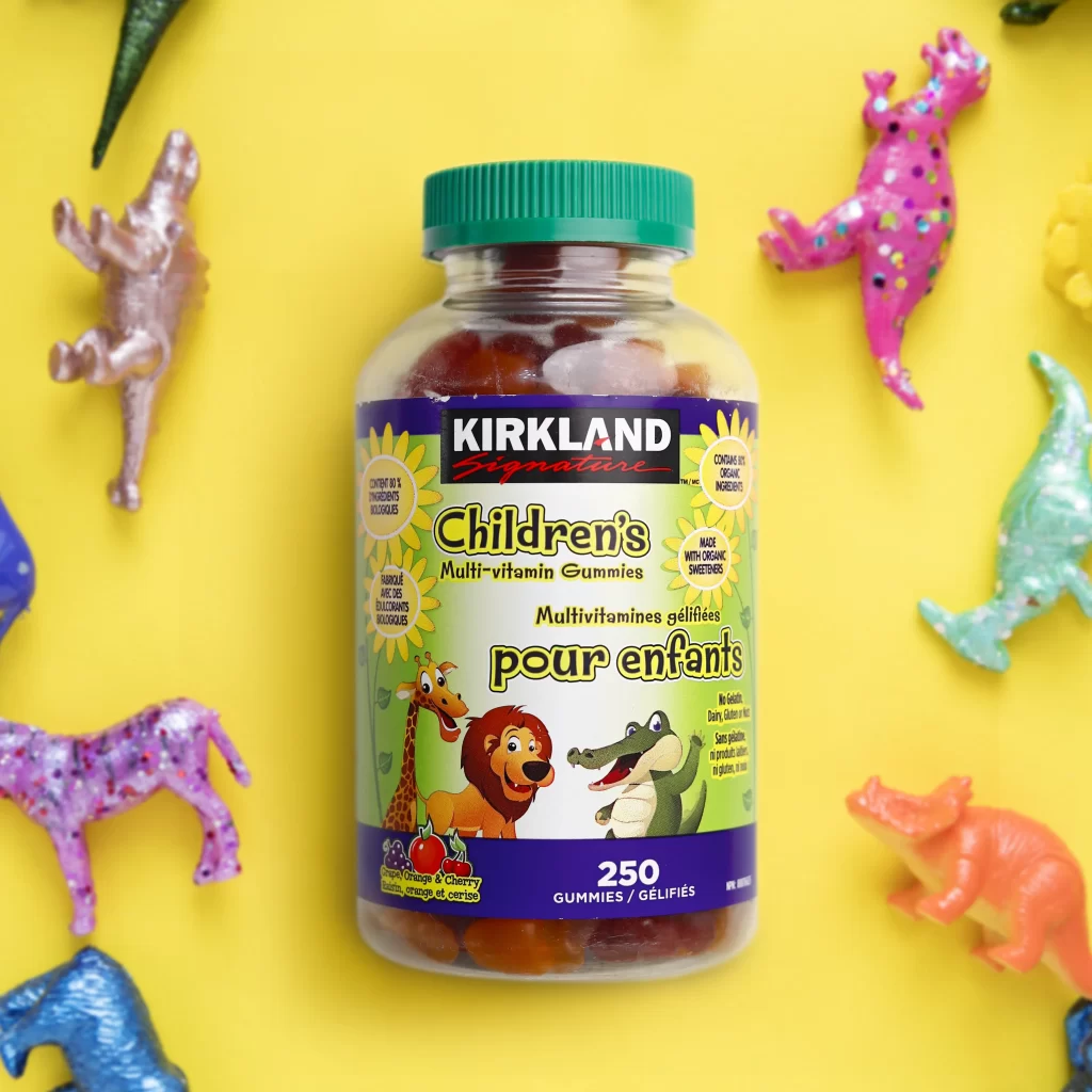 پاستیل مولتی ویتامین کودکان کرکلند KIRKLAND