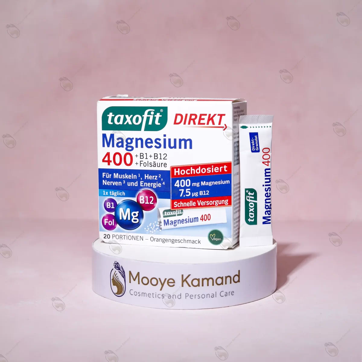 پودر منیزیم 400 و ویتامین گروه ب تاکسوفیت