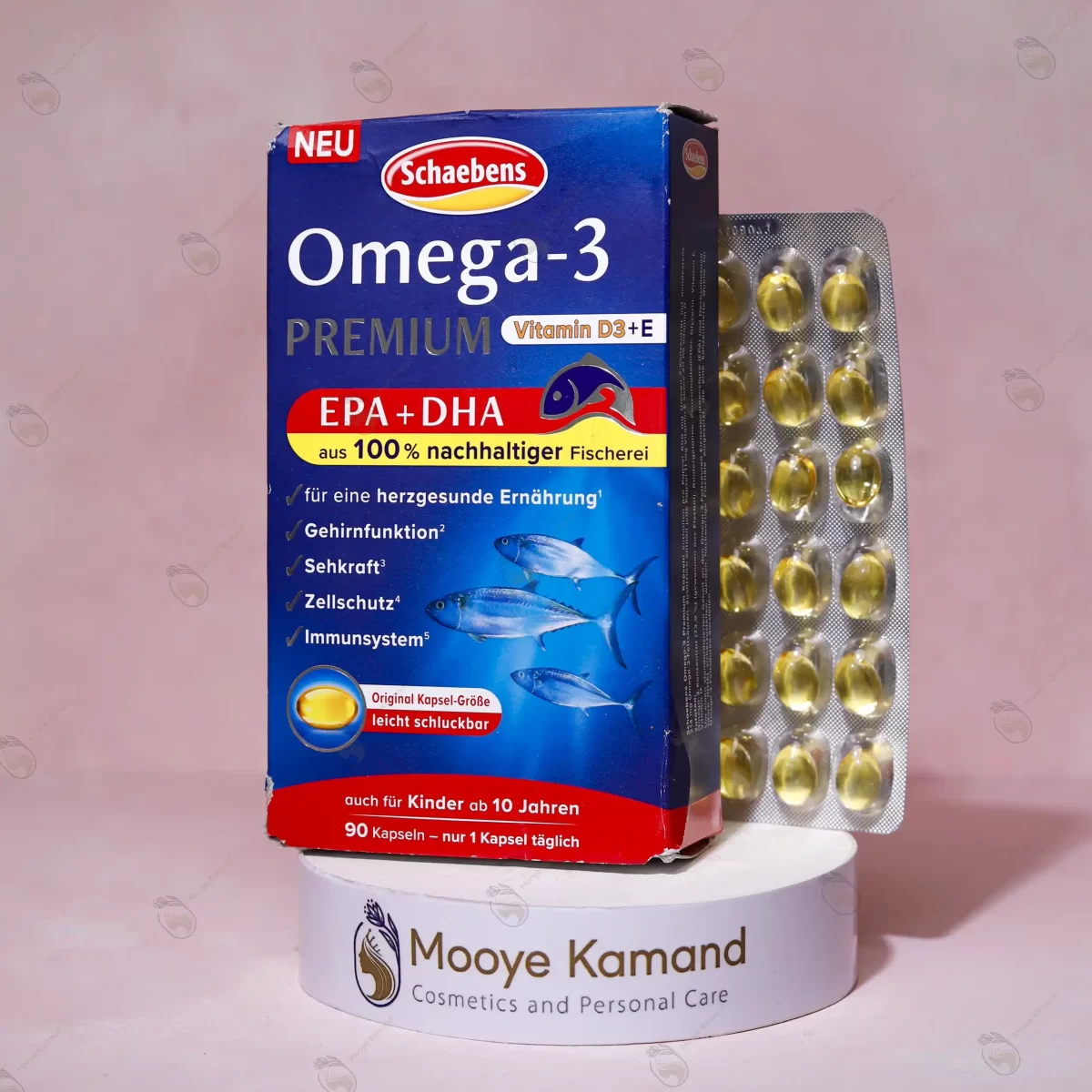 کپسول امگا 3 پریمیوم شابنز
