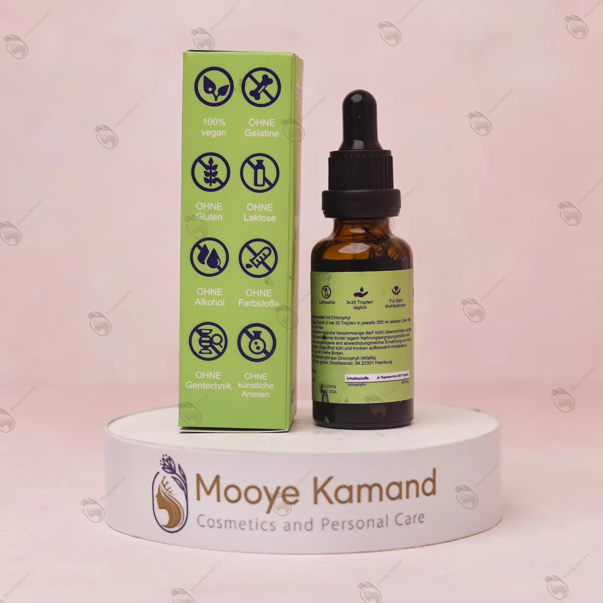 قطره خوراکی کلروفیل آلمانی Gloryfeel