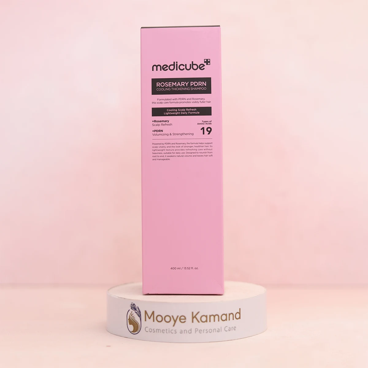 Medicube Rosemary PDRN Cooling Thickening Shampoo 400ml - BG1 - Front