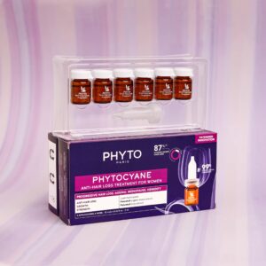 سرم مو فیتوسیان ریزش مو ارثی phyto مناسب خانم‌ها