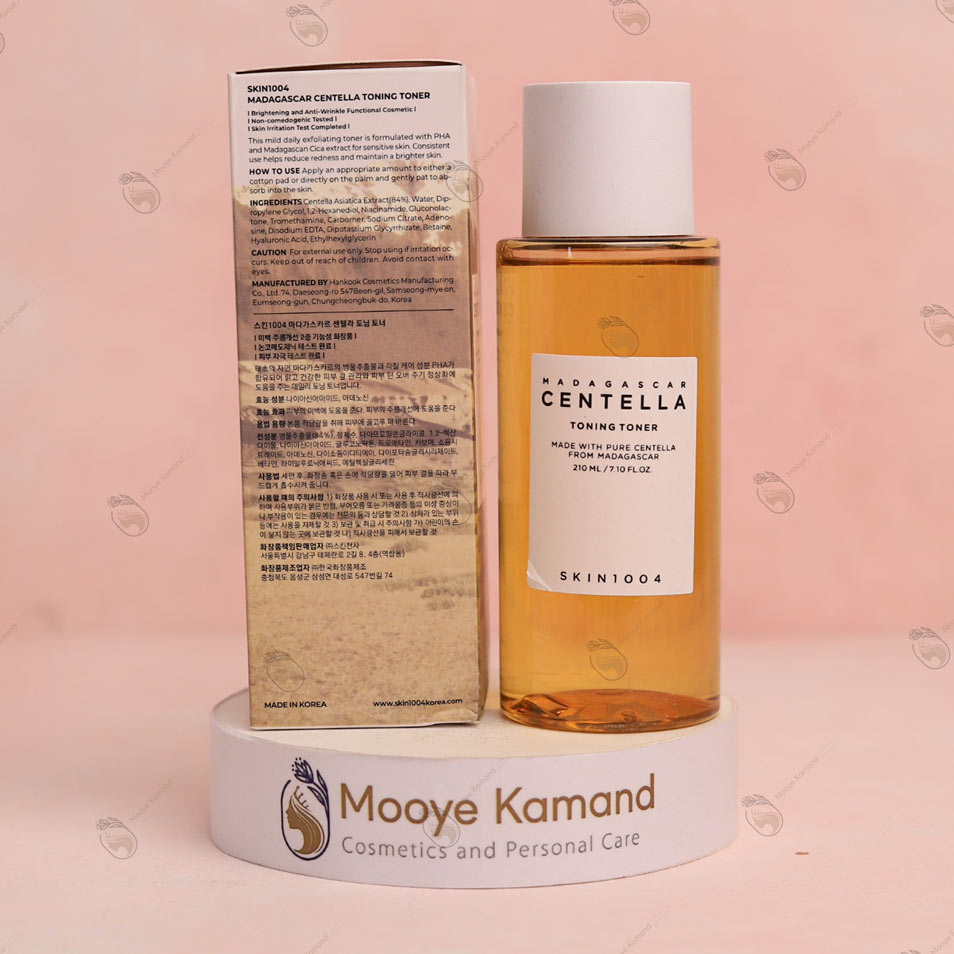 تونر ماداگاسکار سنتلا اسکین 1004 SKIN1004 Madagascar Centella Toning Toner