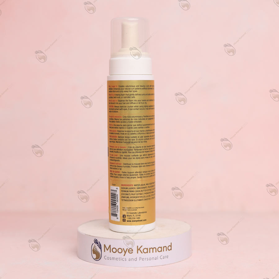 فوم حالت دهنده موی فر اوری استرند Every strand
