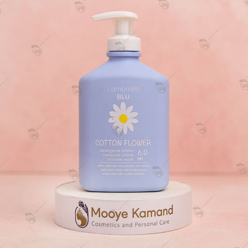 ژل شستشوی بانوان کامومیلا بلو مدل Cotton Flower