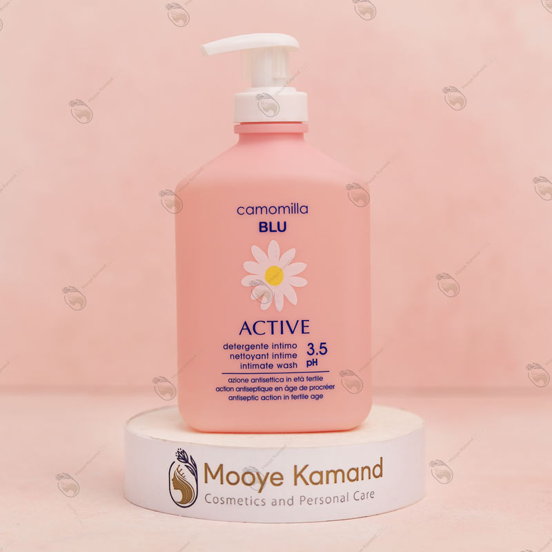 ژل شستشوی بانوان کامومیلا بلو مدل Active