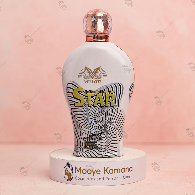 لوسیون سولاریوم و برنزه کننده ولوتی مدل STAR
