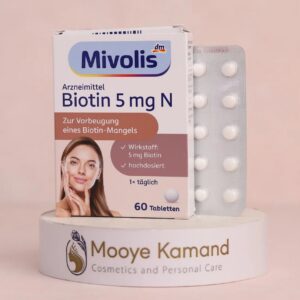 کپسول بیوتین 5 میلی‌گرم N میولیس