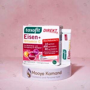 مکمل آهن پودری Eisen + Vitamin C المانی taxofit