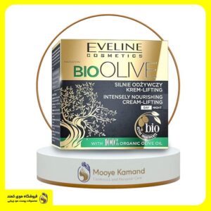 کرم مغذی و لیفتینگ زیتون اولاین eveline بایو الیو